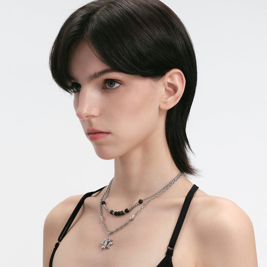 Radiant Double-Layer Necklace