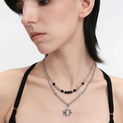 Radiant Double-Layer Necklace