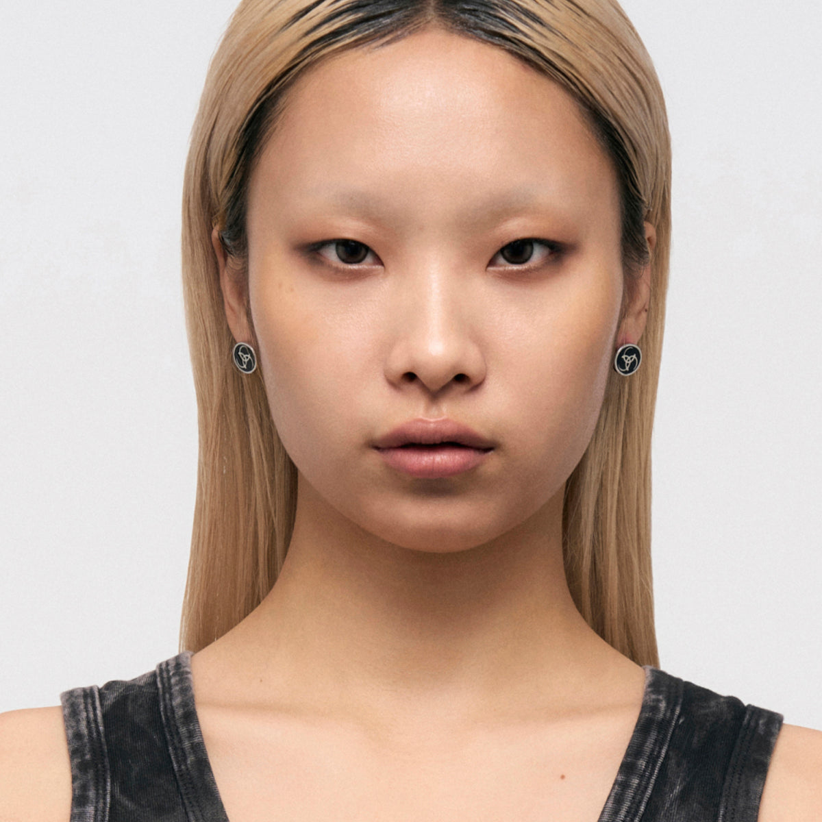 Triple Serpent Stud Earrings