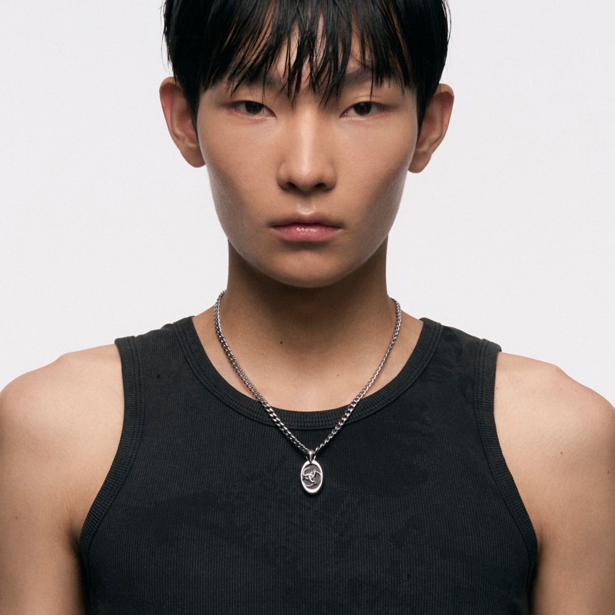 Triple Serpent Pendant Necklace