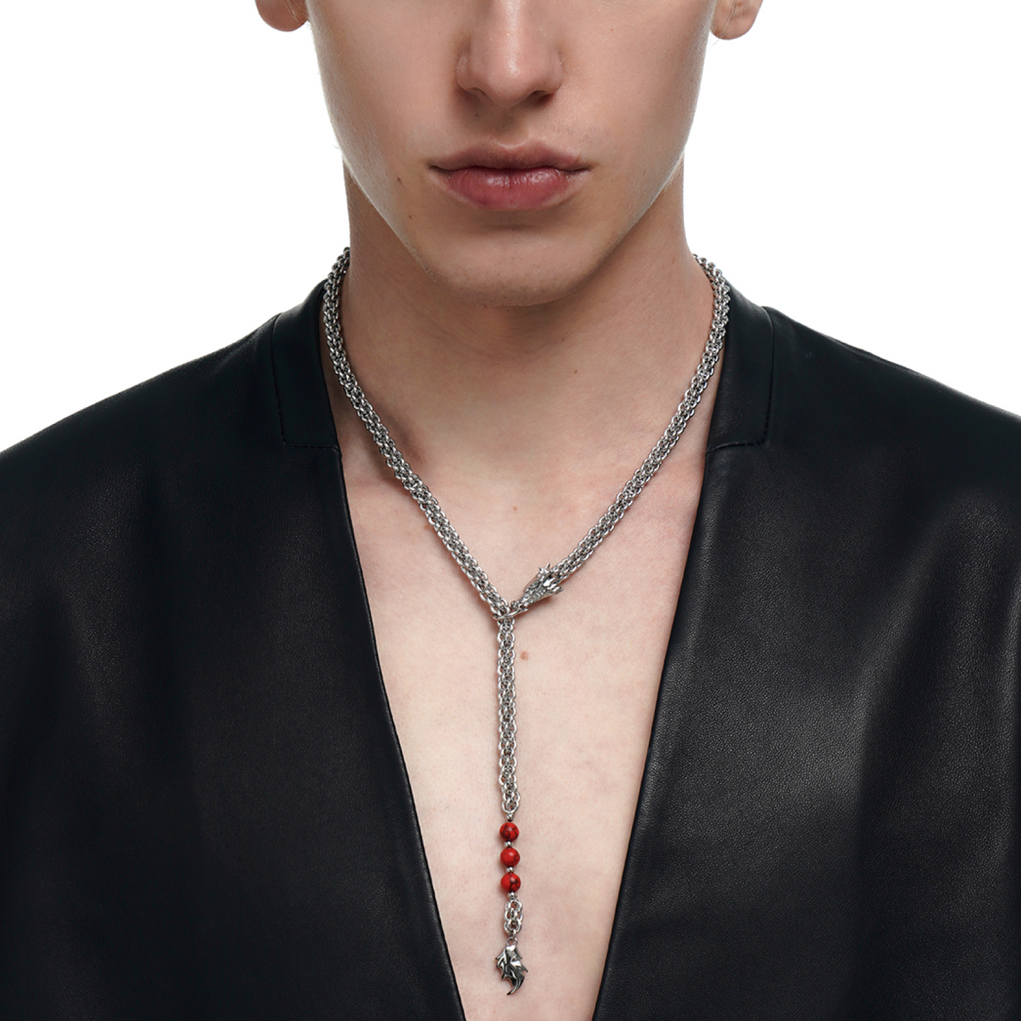 Cloud Dragon Adjustable Necklace
