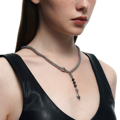 Cloud Dragon Adjustable Necklace