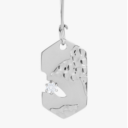 Dragon Emblem Pendant Earrings