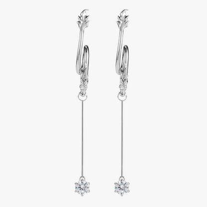 Dragon Pearl Pendant Earrings