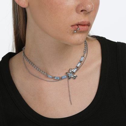 The X-Files Butterfly Tassel Decorated Necklace