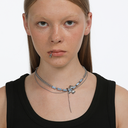 The X-Files Butterfly Tassel Decorated Necklace