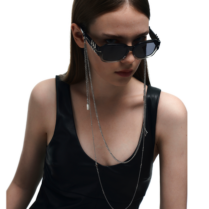 Starburst Decorated Double-Layer Glasses Chain