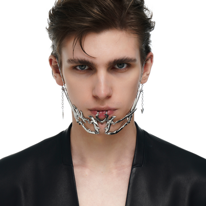 Streamlined Wrap Chin Decoration/Face Jewelry
