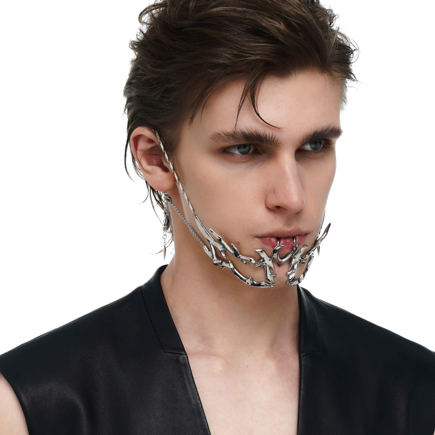 Streamlined Wrap Chin Decoration/Face Jewelry
