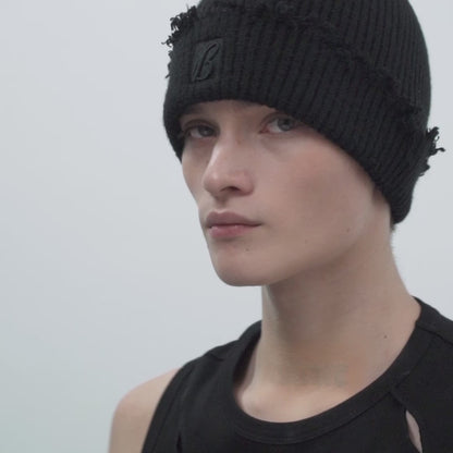 The X-Files Hand-Held Rose Embroidered Knitted Hat