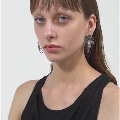 Anti-War Flower Earrings