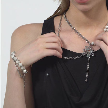 Pearl Wrapped Bracelet