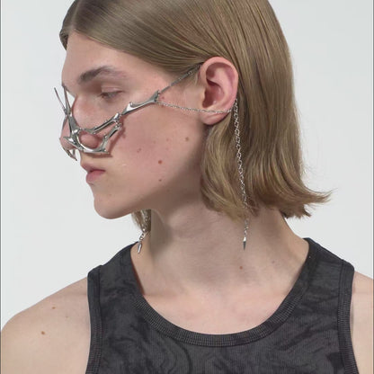 3D Flying Dove Face Jewelry