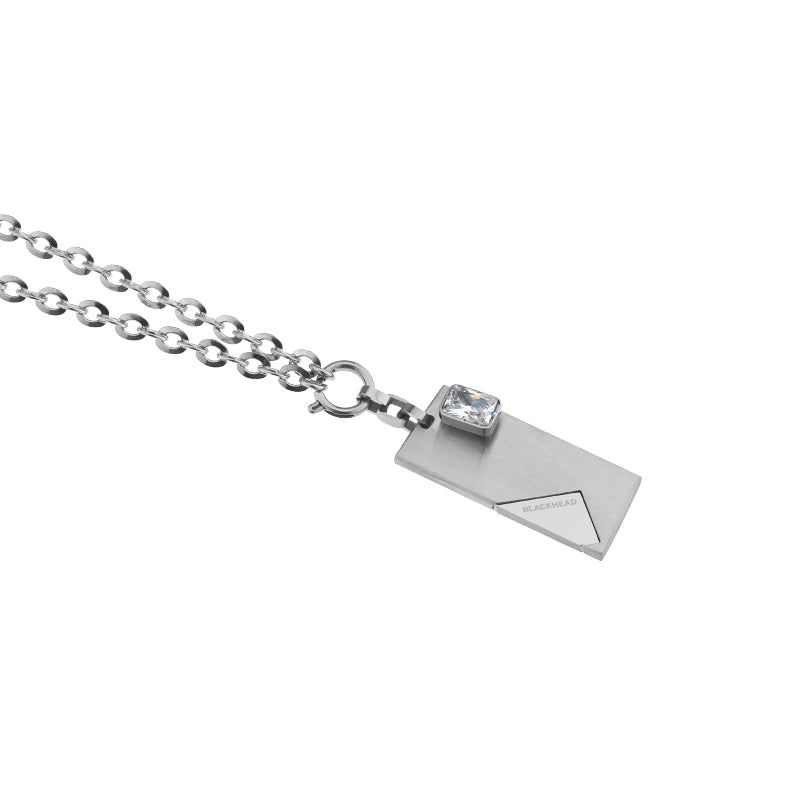 De Profundis Love Letter Charm Chain Necklace
