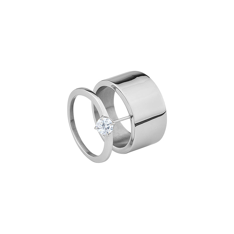Killer Bunny Crystal Decor Ring