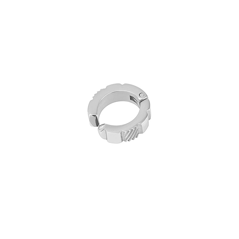 Xocolatl (chocolate) Bicolor Cuff Earring