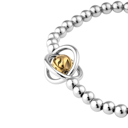 Georgium Sidus Bicolor Planet Shape Bracelet