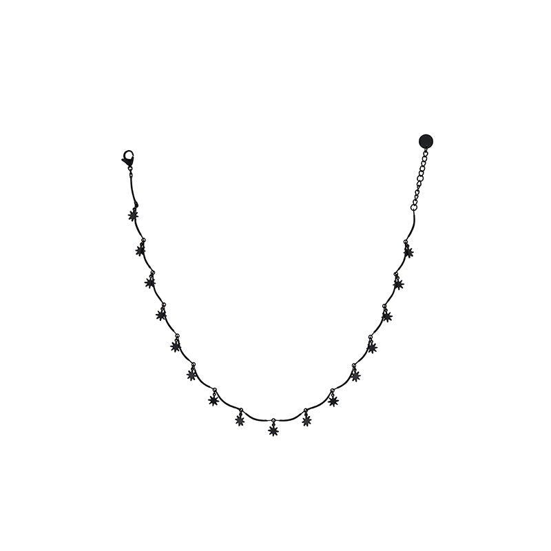 Georgium Sidus Star Beads Shape Necklace