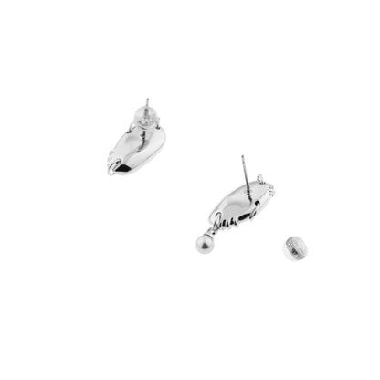 Rebellion Revolution Pierced Ear Charm Stud Earrings