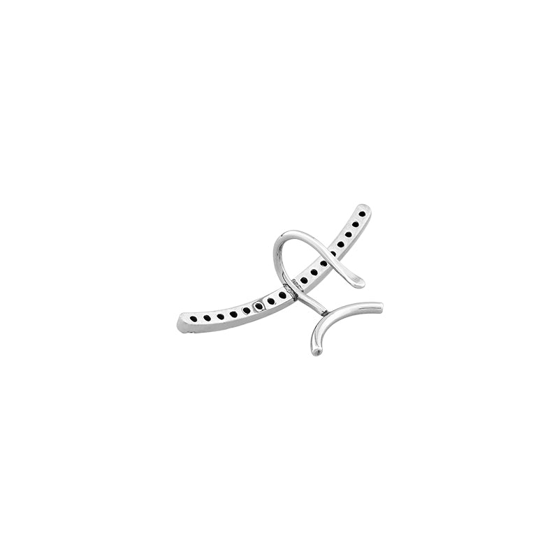 POSE Crystal Decor Lip Cuff Jewelry