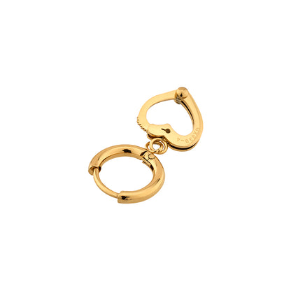GX339-4 Heart Hoop Earrings