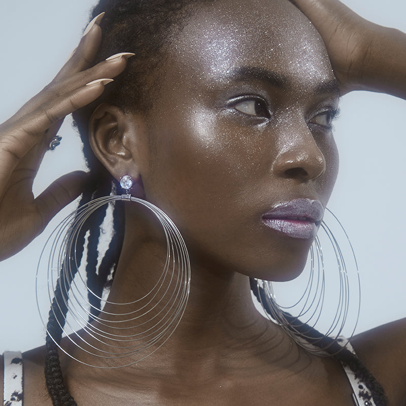 POSE Multi-Layer Drop Earrings