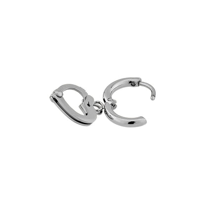 GX339-4 Heart Hoop Earrings