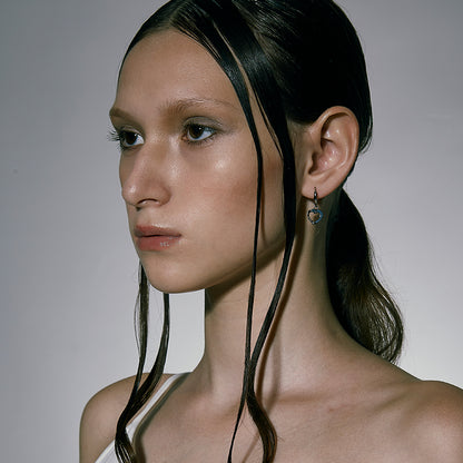 GX339-4 Heart Hoop Earrings