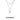 Y2B SERIES Lightning Pendant Double Layer Necklace