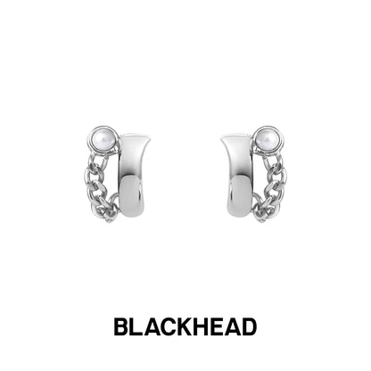 Pearl Chain Earrings