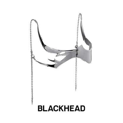 Intrusion Alien Face Jewelry/Earring Set