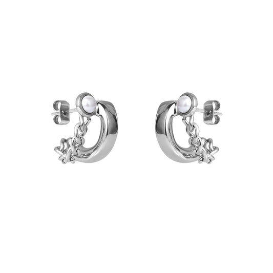 Pearl Chain Earrings