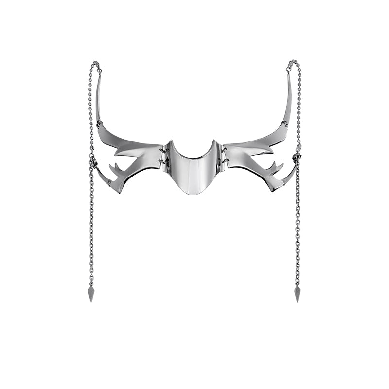 Intrusion Alien Face Jewelry/Earring Set