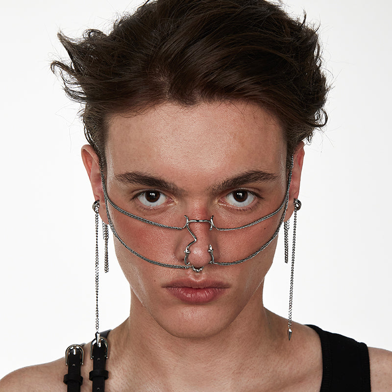EDEN  Three-dimensional star Earring / Face Jewelry Set