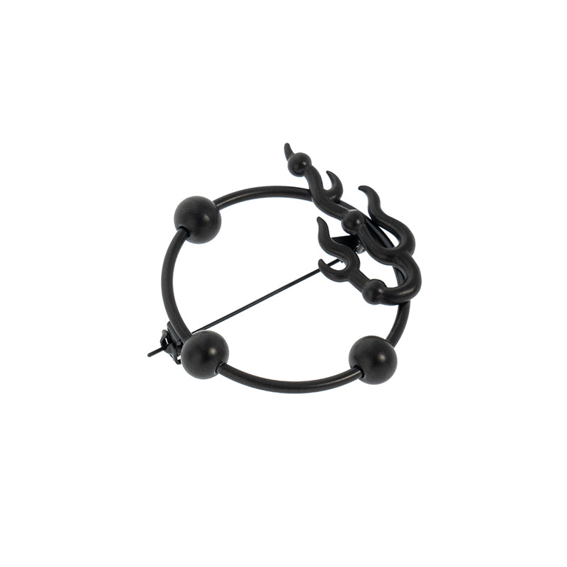 The Seven Deadly Sins- Lus Flame Shape Brooch