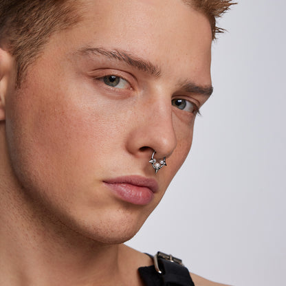 Y2B SERIES Pearl Stud Nose Ring/Ear Clip