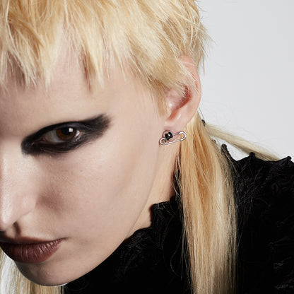 Chaos Edits Ghost Face Pin Earrings