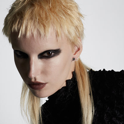 Chaos Edits Ghost Face Pin Earrings