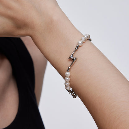 Y2B SERIES Lightning Pearl Panel Bracelet
