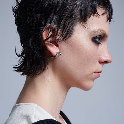 Rebellion Revolution Punk Safety Pin Earrings