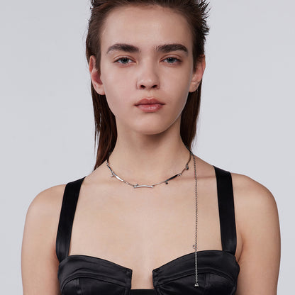 APOCALYPSE SPIKE PULL NECKLACE