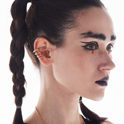 Empty Town Mono Snake Ear Cuff