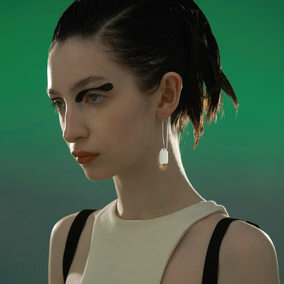 Hardware PlayStation Zip Tie Tag Earrings