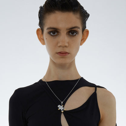 The Gingerbread Man Cookie Charm Necklace