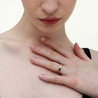 Bundle Sale Junior A Two-tone Ring Band Set