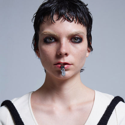 Rebellion Revolution Zircon Diamond Lip Clip