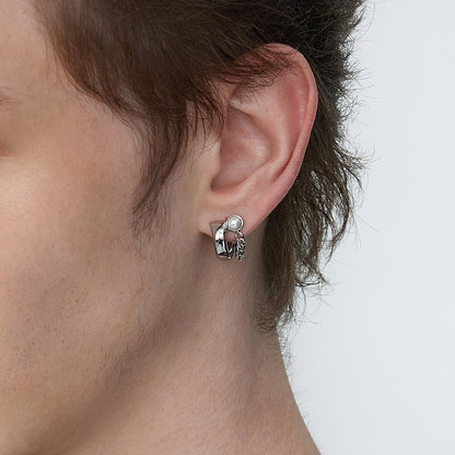 Pearl Chain Earrings