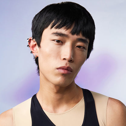 Neon Jungle Snake Fangs Cuff Earring