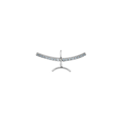 POSE Crystal Decor Lip Cuff Jewelry