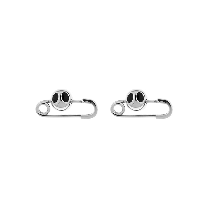 Chaos Edits Ghost Face Pin Earrings